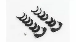 Bosch Montage- Kit Pour Displaysupport Pour Intuvia Et Nyon Collier, 1 Blockiervis, 3 X 4 Distance Gummis (31,8 Mm, 25,4 Mm Et 22,2 Mm)